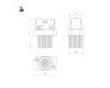 Трековый магнитный светильник Arlight MAG-ORIENT-BABY-R22-2W Warm3000 (BK, 24 deg, 48V) 043296