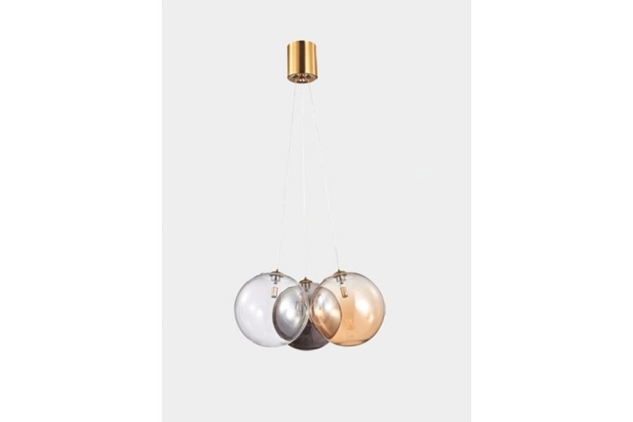 Подвесной светильник iLamp Drop 8110P/3 BR-MLT
