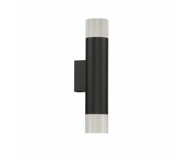 Настенный светильник iLedex Delta 2365-2 BK+SL