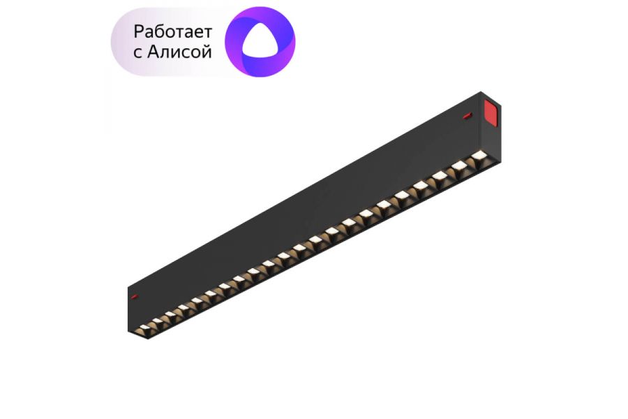 Трековый светодиодный светильник Denkirs DK8002-BK