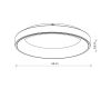 Потолочный cветильник Nowodvorski Nikki Round Led White 11202
