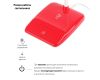 Настольная лампа Эра NLED-447-9W-R Б0017434