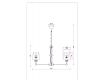 Подвесная люстра Arte Lamp Brocca A4093LM-8AB