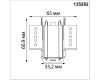Соединитель Г-образный Novotech Shino Smal 135282