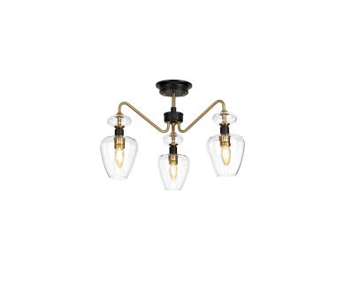 Купить Люстра на штанге Elstead Lighting Armand DL-ARMAND-SF3-AB Люстра на штанге Elstead Lighting Armand DL-ARMAND-SF3-AB
