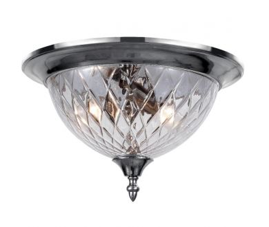 Потолочный светильник Crystal Lux Nuovo PL3 Chrome