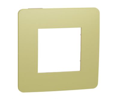 Рамка 1-постовая Schneider Electric Unica New NU280212