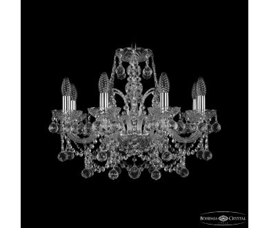 Подвесная люстра Bohemia Ivele Crystal 1411/8/195 Ni Balls