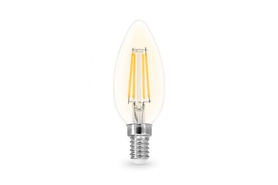 Филаментная светодиодная лампа Ambrella Light Bulbing E14 11W 2700K свеча 351113
