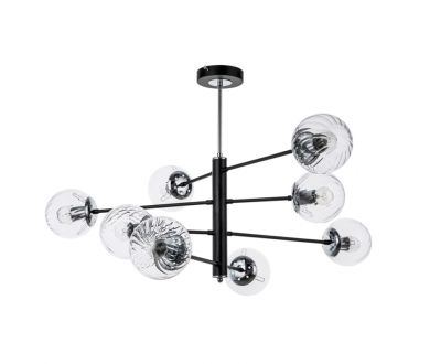 Купить Люстра на штанге Arte Lamp Segin A3566PL-8BK Люстра на штанге Arte Lamp Segin A3566PL-8BK