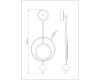 Настенный светильник Arte Lamp Polaris A2604AP-7BK
