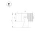 Прожектор Arlight ALT-RAY-R61-12W Day4000 (DG, 6 deg, 230V) (Arlight, IP67 Металл, 3 года) 042584