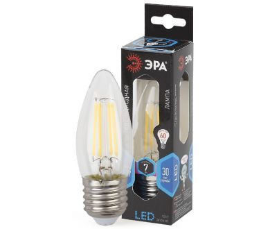 Лампа светодиодная Эра E27 7W 4000K F-LED B35-7W-840-E27 Б0027951