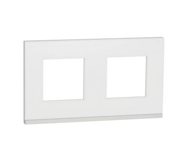 Рамка 2-постовая Schneider Electric Unica New NU600489