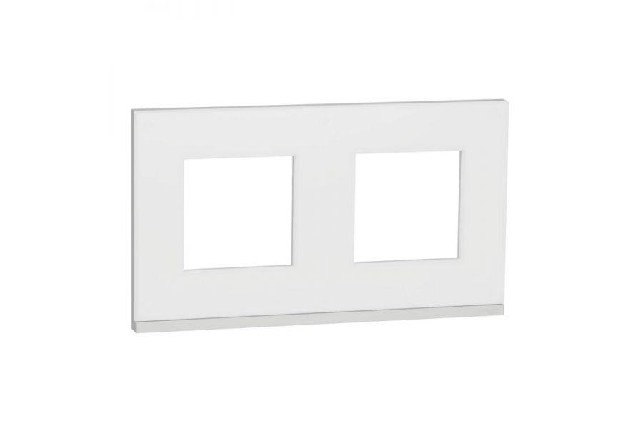 Рамка 2-постовая Schneider Electric Unica New NU600489