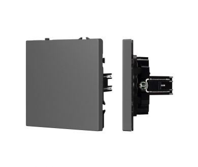 Заглушка поста софт-тач серый базальт Arlight SCT -MGG-SFPL-GR 061822(1)