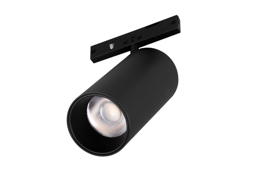 Трековый магнитный светильник Arlight MAG-MICROCOSM-SPOT-R35-5W Warm3000 (BK, 36 deg, 24V) 043252(1)