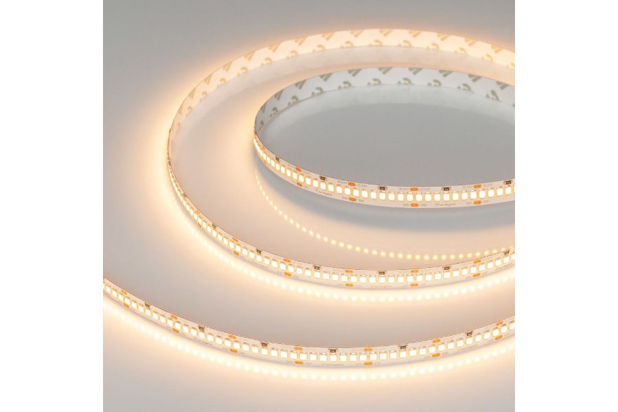 Светодиодная лента Arlight UL-A252-10mm 24V Warm2700 (11 W/m, IP20, 5m) 042320