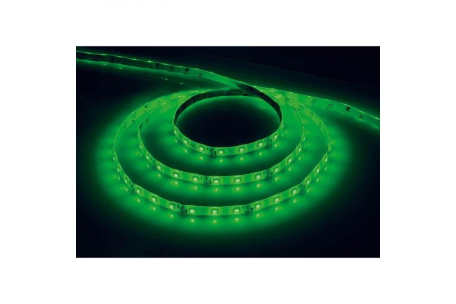 Светодиодная лента Feron 4,8W/m 60LED/m 2835SMD зеленый 5M LS603 27671