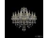 Подвесная люстра Bohemia Ivele Crystal 1415/12+6/220 G