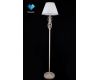 Торшер Eurosvet Amelia 10073/1 белый с золотом/прозрачный хрусталь Strotskis