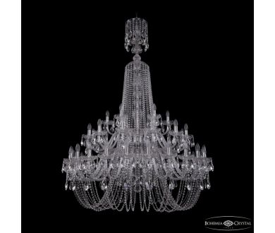 Подвесная люстра Bohemia Ivele Crystal 1402/24+12+6/460/XL-176/2d Ni