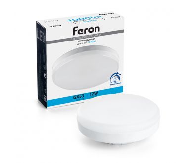 Светодиодная диммируемая лампа Feron LB-456 GX53 12W 6400K 51066