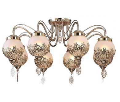 Потолочная люстра Arte Lamp Moroccana A4552PL-8GO