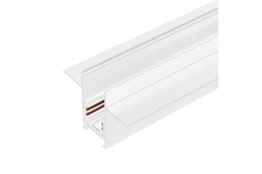 Шинопровод магнитный встраиваемый Arlight MAG-ORIENT-TRACK-2653-FDW-1000 (Белый, FLAT) (IP20 Металл) 062040