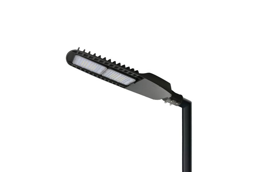 Уличный консольный светильник Arlight OXOR-TURI-714х271-150W Warm3000 (GR, 144x75 deg, 230V) 053867