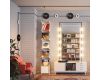 Трековый магнитный светильник Arlight MAG-MICROCOSM-VINYL-R170-7W Warm3000 (BK, 150 deg, 24V) (IP20 Металл) 051782