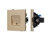 Механизм компьютерной розетки Arlight SCT-TENDO-MPC1-SFPL-GD (RJ-45, CAT6) 054592