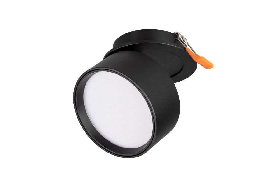 Встраиваемый спот Arlight LGD-POT-BUILT-R85-12W Warm3000 (BK, 100 deg, 230V) 045776