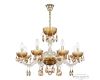 Подвесная люстра Bohemia Ivele Crystal 5417/8/240 G Amber/M-1F K721