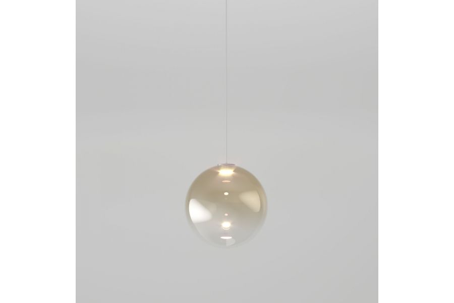 Подвесной светильник Eurosvet Wonder 50232/1 LED янтарный a058637