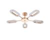 Потолочная люстра Arte Lamp Ovale A2489PL-5GO