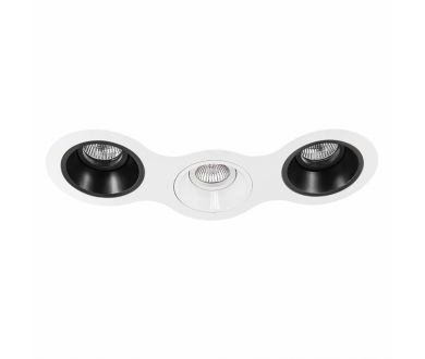 Встраиваемый светильник Lightstar D696070607 (214696+214607+214606+214607)