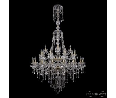 Подвесная люстра Bohemia Ivele Crystal 1415/16+8+4/400/XL-185/2d G