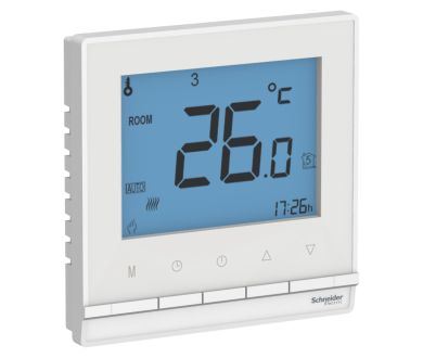 Терморегулятор Schneider Electric AtlasDesign ATN000138 белый