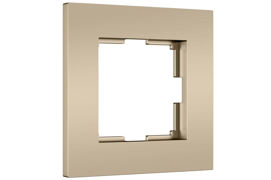 Рамка на 1 пост Werkel Slab (шампань софт) W0012911 4690389218385 a071623