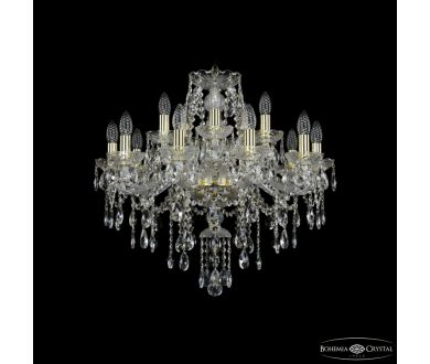 Подвесная люстра Bohemia Ivele Crystal 1415/10+5/220 G