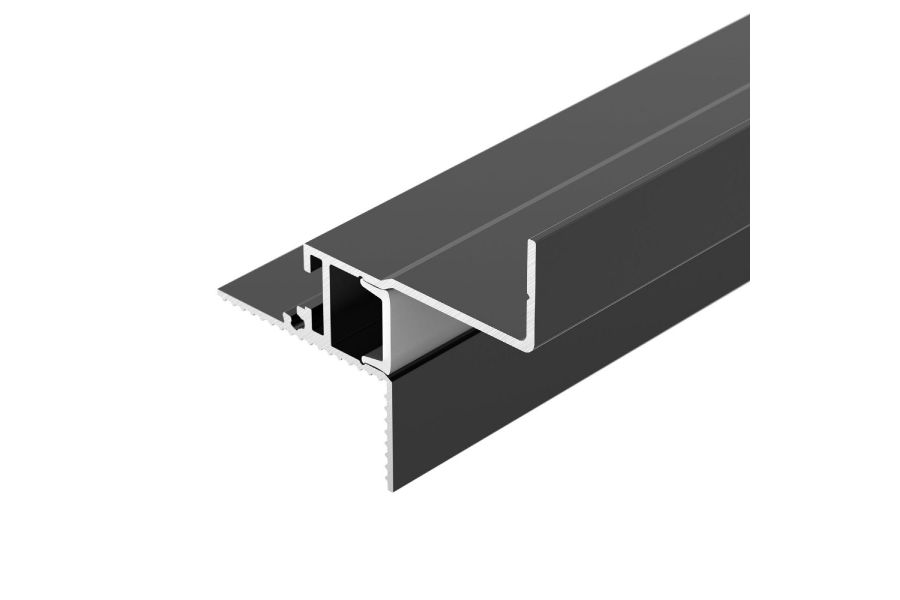 Алюминиевый профиль Arlight СEIL-S12-SHADOW-20-SIDE-3000 ANOD BLACK 052226