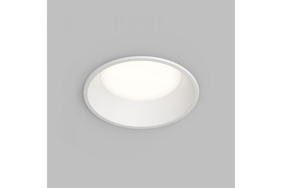 Точечный встраиваемый влагозащищенный светильник Denkirs Trim DK2451-WH