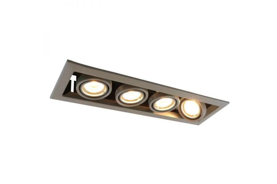 Встраиваемый светильник Arte Lamp Cardani Piccolo A5941PL-4GY