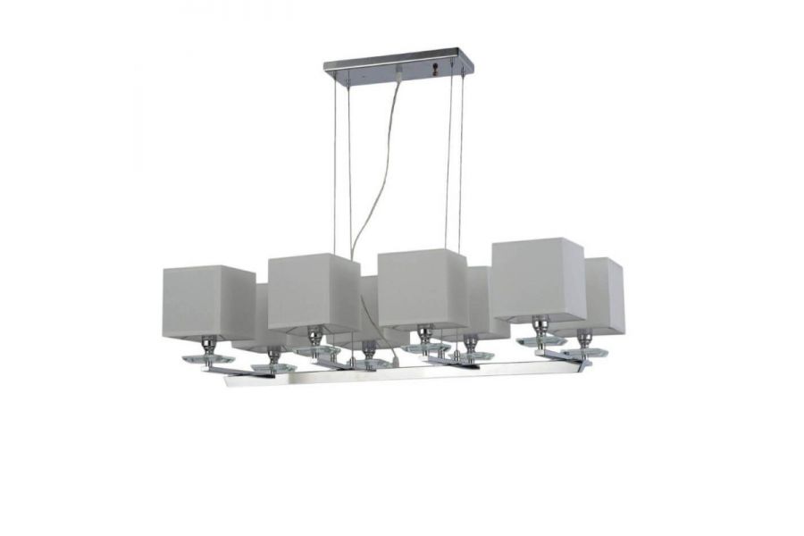 Подвесная люстра Lumina Deco Fianelo LDP 1248-8 WT