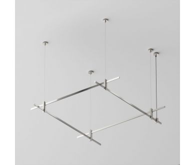 Основание на тросовых подвесах Hang для трековых светильников Maytoni Technical Flarity TFC-Flar-H04-PT