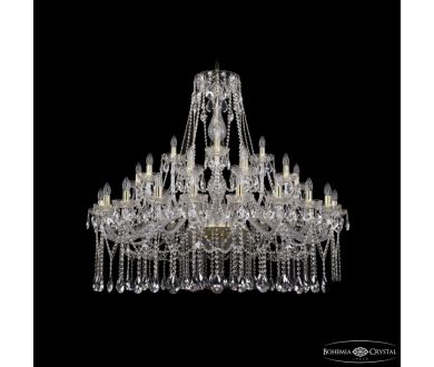 Подвесная люстра Bohemia Ivele Crystal 1413/20+10+5/460 G