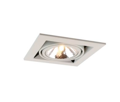 Купить Встраиваемый светильник Arte Lamp Cardani Semplice A5949PL-1WH Встраиваемый светильник Arte Lamp Cardani Semplice A5949PL-1WH
