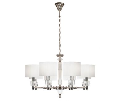 Купить Подвесная люстра iLamp Alexa P2404-8 Nickel Подвесная люстра iLamp Alexa P2404-8 Nickel