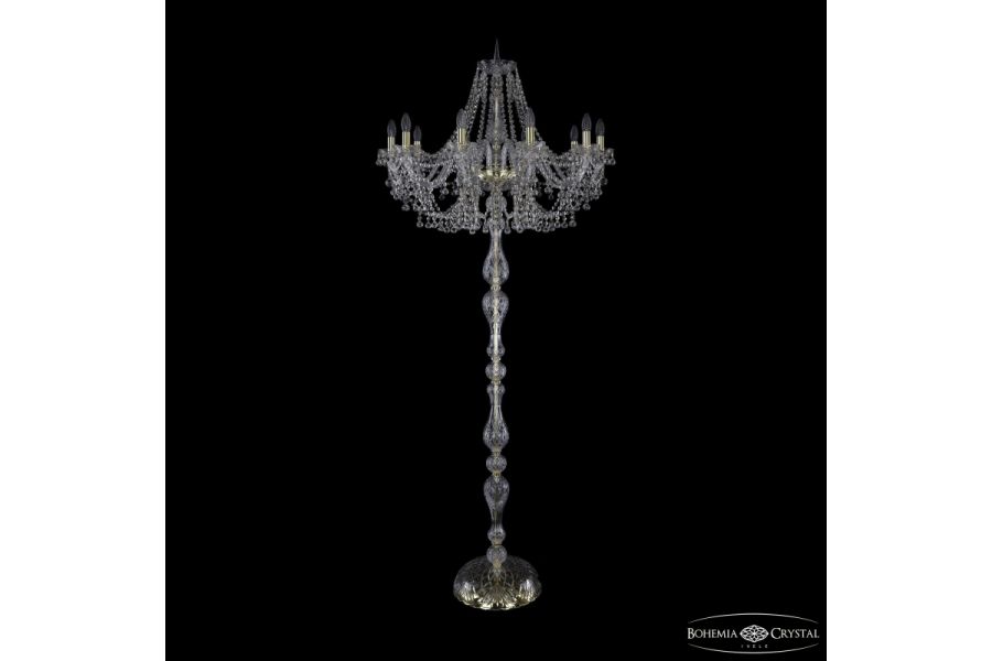 Торшер Bohemia Ivele Crystal 1409T1/10/300-210 G
